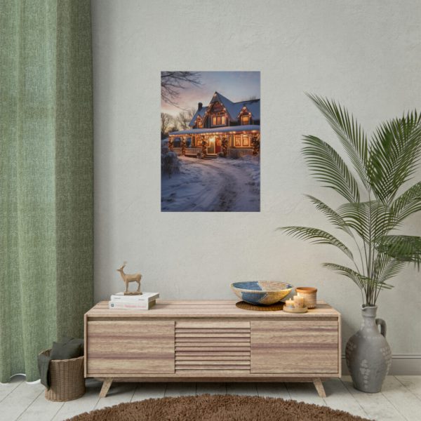 101891-3.jpg Christmas Decorated Home Poster