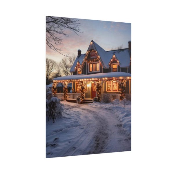 101892-2.jpg Christmas Decorated Home Poster
