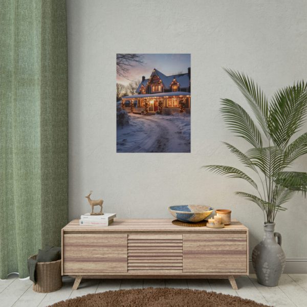 101892-3.jpg Christmas Decorated Home Poster