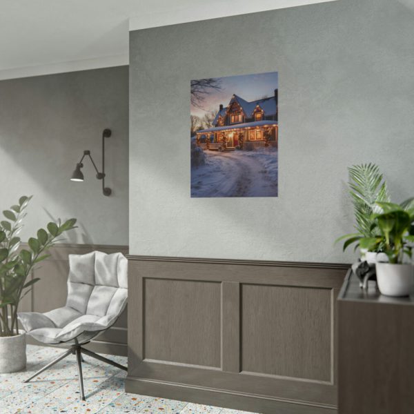 101892-4.jpg Christmas Decorated Home Poster