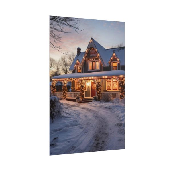 101893-2.jpg Christmas Decorated Home Poster