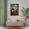 101894-103.jpg Santa Claus On A Sleigh Poster
