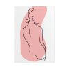 101894-145.jpg Modern Art Abstract Of A Lady Poster