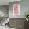 101894-149.jpg Modern Art Abstract Of A Lady Poster
