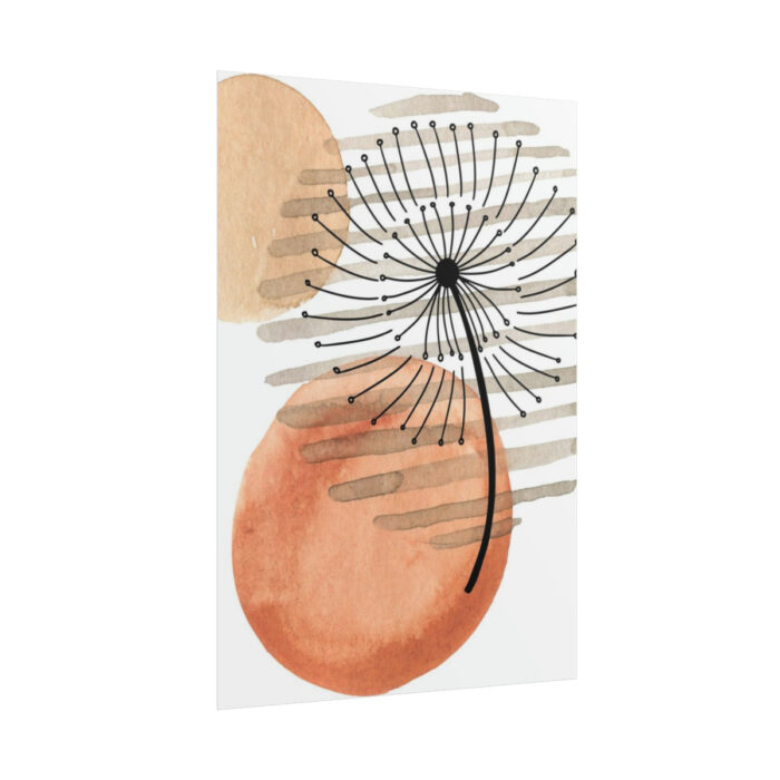 Abstract Dandelion Illustration Poster - Image 13