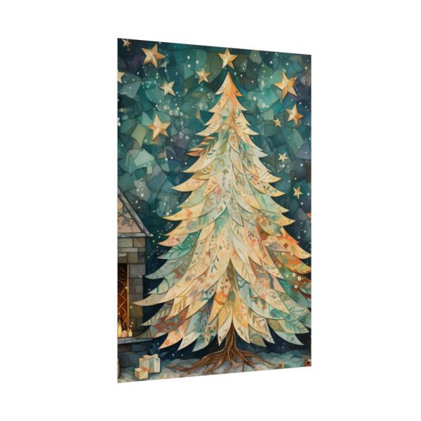 101894-197.jpg Impressionist Christmas Tree Poster