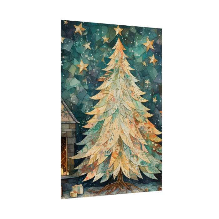 Impressionist Christmas Tree Poster - Image 13