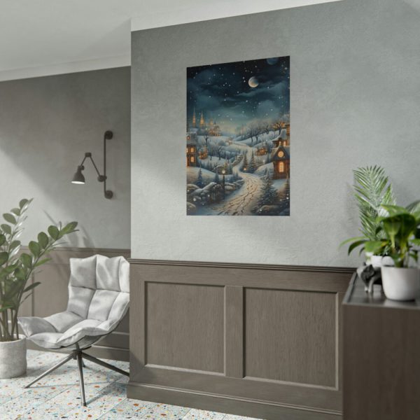 101894-209.jpg Christmas Village I Poster