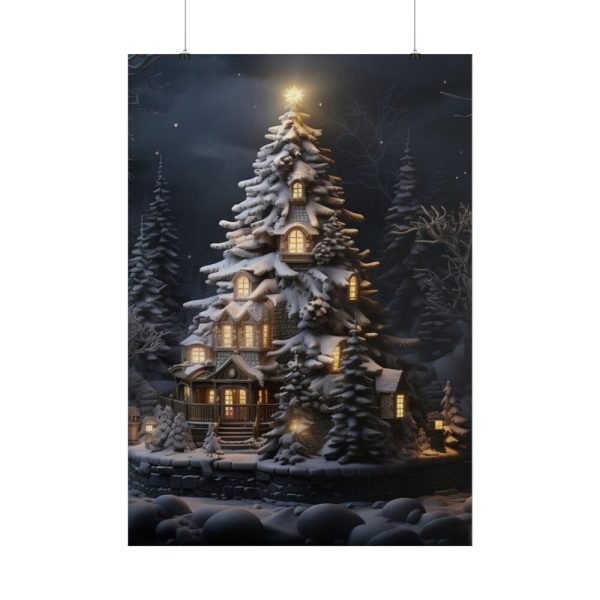 101894-231.jpg Christmas Tree House Poster