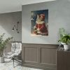 101894-244.jpg Winter Christmas Cat Poster
