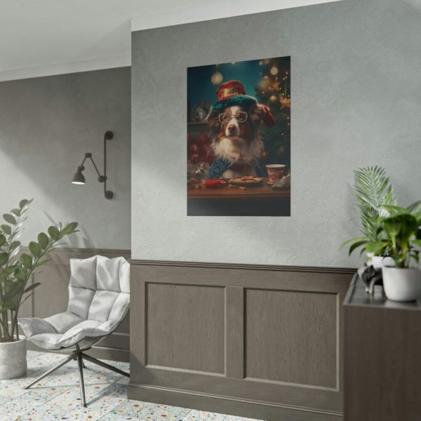 101894-254.jpg Funny Christmas Dog Poster