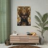 101894-273.jpg Afroamerican Woman in a Crown Poster