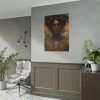 101894-279.jpg African Man Drawn In Watercolor Poster