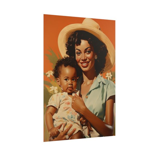101894-282.jpg African American Woman Art Poster