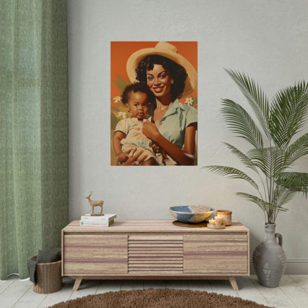 101894-283.jpg African American Woman Art Poster