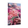 Valentine Love Flower Truck Gnome Poster