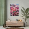 Valentine Love Flower Truck Gnome Poster