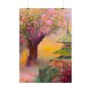 Japanese Pear Blossom Garden Art Poster