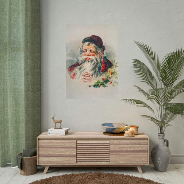 101894-38.jpg Vintage Santa Claus by McLoughlin Brothers Poster