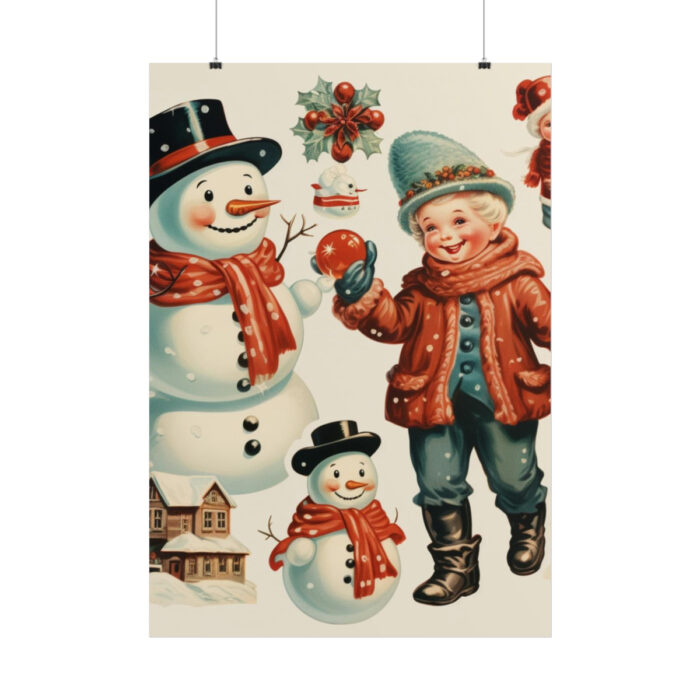 Snowman and the Boy Poster - Image 12