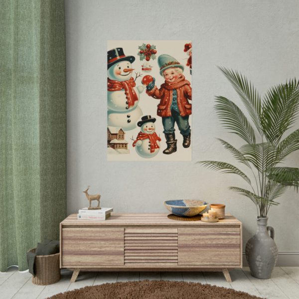 101894-58.jpg Snowman and the Boy Poster