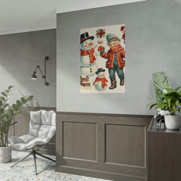 101894-59.jpg Snowman and the Boy Poster