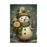 Christmas Snowman Poster - Image 12