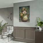 Christmas Snowman Poster - Image 15