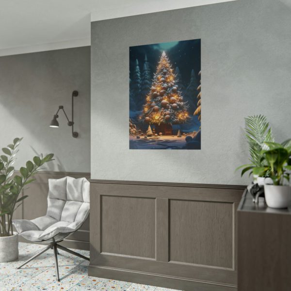 101894-84.jpg Christmas Tree House Poster