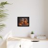 88281-3.jpg Christmas Gingerbread House Framed Canvas