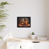 88282-3.jpg Christmas Gingerbread House Framed Canvas