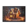88285.jpg Christmas Gingerbread House Framed Canvas