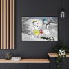 88289-119.jpg Snowman on Christmas Framed Canvas