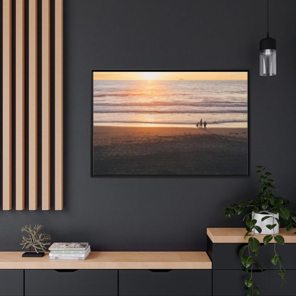 88289-124.jpg Family by the Waves Framed Canvas