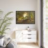 88289-13.jpg The Interior of a Forest by Godtfred Rump Framed Canvas