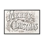 Merry Christmas Framed Canvas - Image 2