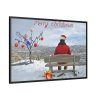 88289-15.jpg Santa Claus on Holiday Framed Canvas