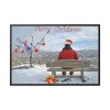 88289-16.jpg Santa Claus on Holiday Framed Canvas