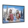 88289-160.jpg Snowmen in Winter Framed Canvas