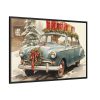 88289-165.jpg Vintage Christmas Card Framed Canvas