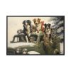 88289-171.jpg Dogs At Christmas Framed Canvas