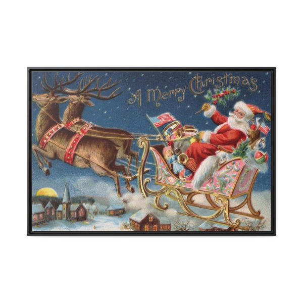 88289-176.jpg Vintage Christmas Framed Canvas