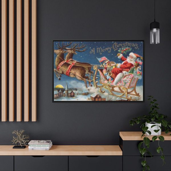 88289-179.jpg Vintage Christmas Framed Canvas