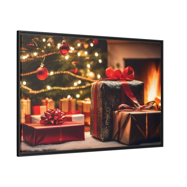88289-180.jpg Christmas Gifts Fireplace Framed Canvas