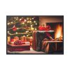 88289-181.jpg Christmas Gifts Fireplace Framed Canvas