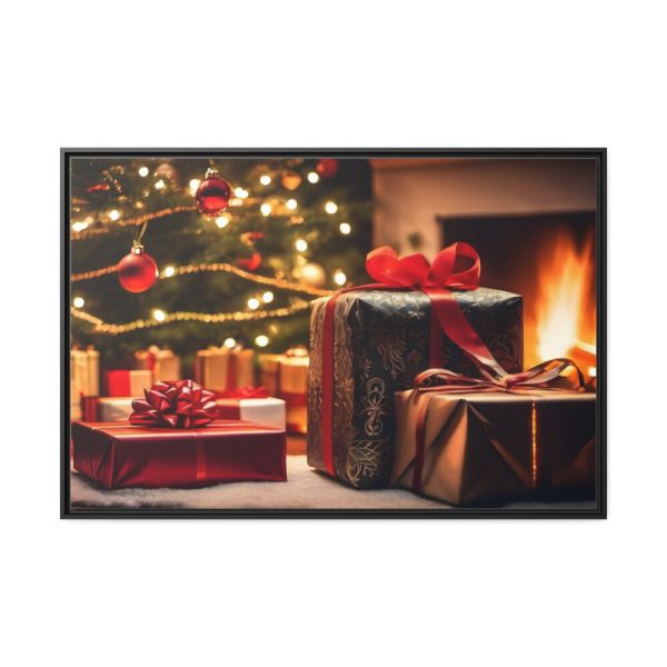 88289-181.jpg Christmas Gifts Fireplace Framed Canvas
