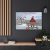 88289-19.jpg Santa Claus on Holiday Framed Canvas