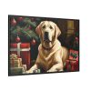 88289-200.jpg Labrador Vintage Christmas Framed Canvas