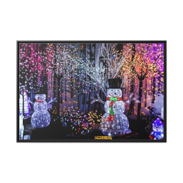 88289-216.jpg Christmas Lights Framed Canvas
