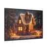 88289-240.jpg Christmas Gingerbread House Framed Canvas